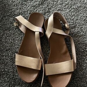 Elegant Rose Gold Sandals